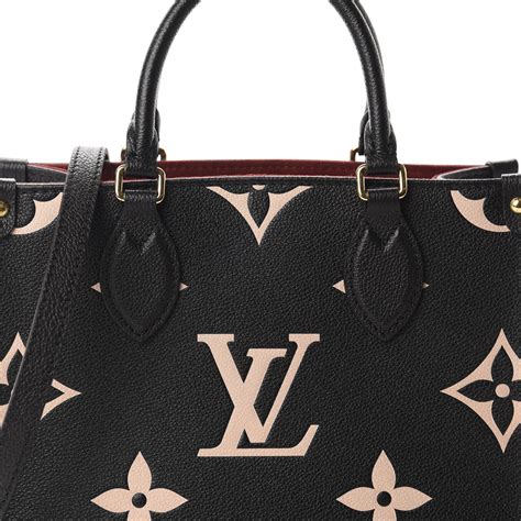 lv onthego empreinte|louis vuitton onthego monogram empreinte.